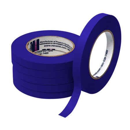 Nevs 1/2" wide x 60yd Dark Blue Labeling Tape T-050-Dark Blue